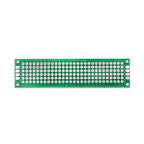2x8cm Double Side Green Dot Board | PCB Prototype Board FR4 Universal DIY Soldering Board
