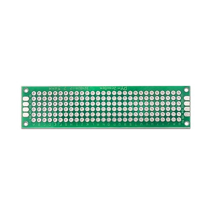 2x8cm Double Side Green Dot Board | PCB Prototype Board FR4 Universal DIY Soldering Board