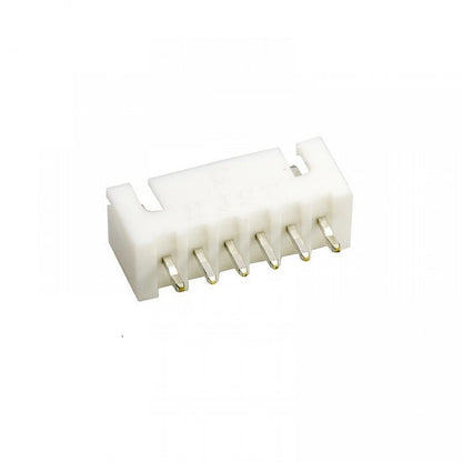 6 Pin RMC Connector with Base | Wire Connector for PCB & Sensor Projects