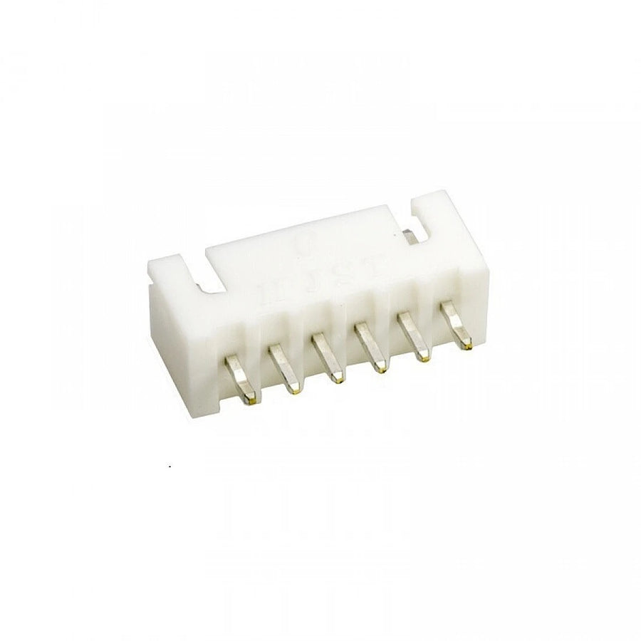 6 Pin RMC Connector with Base | Wire Connector for PCB & Sensor Projects