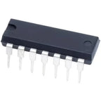 74266 IC – Quad 2-Input Exclusive-NOR (XNOR) Logic Gate IC, Open-Collector Output