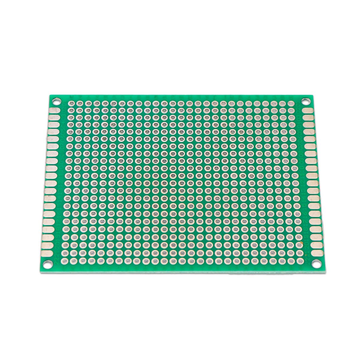 6x8cm Double-Sided Green Dot Board PCB Prototype Board | FR4 Universal Perfboard