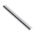 40x1 Male Berg Strip (90 Degree) Right Angle Header Pin Connector for PCB, Arduino, ESP32 & DIY Electronics