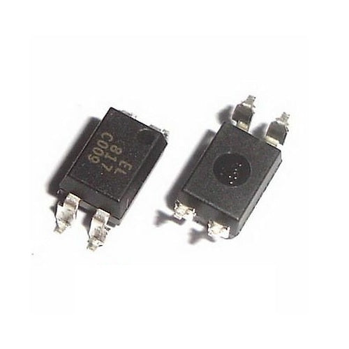 PC817 optocoupler IC for signal isolation