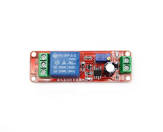 NE555 Monostable 5v timer relay