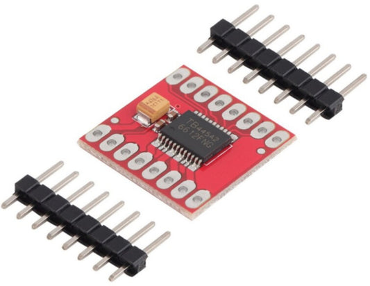 TB6612FNG Dual Motor Driver Module – 1.2A per Channel, PWM Control