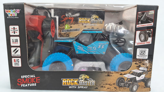 RC Car(MEDIUM Size) Rock Master Car with Mist Spray