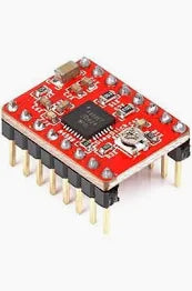 A4988 driver module for bipolar stepper motors