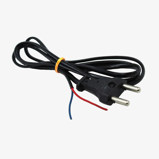 2-pin AC power cord for various electronic devices