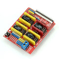 CNC shield board for Arduino with stepper motor driver slots and GRBL compatibility for DIY CNC machines