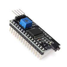 I2C interface module for 16x2 LCD