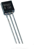 BC557 PNP transistor for audio and switching applications