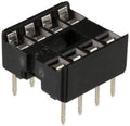 8-pin IC base for mounting integrated circuits