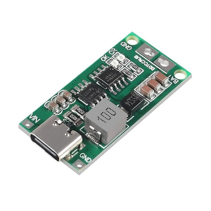 3S 2A Type-C 12.6V 18650 Lithium Battery Charging Module – Li-ion Battery Charger Board