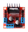 L298N motor driver module for controlling 2 DC motors
