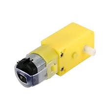 60RPM BO motor with single shaft for slow robotics