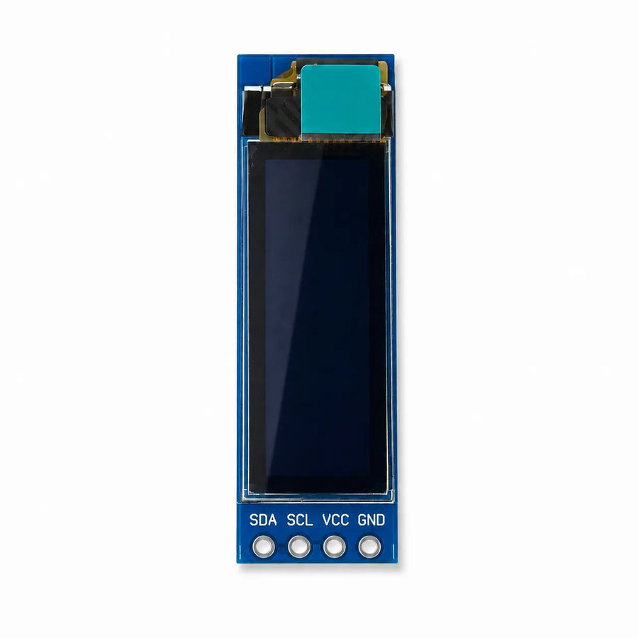 0.91 Inch OLED Display Module Blue I2C 128x32 OLED Screen for Arduino ESP32 ESP8266