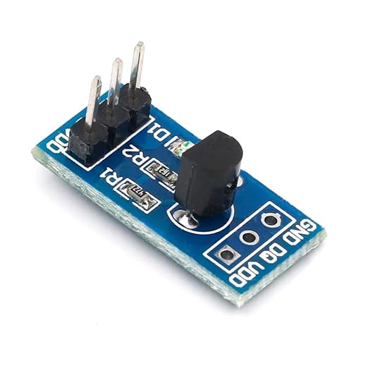 DS18B20 3-Pin Digital Temperature Sensor Module Blue – MAJESTRONICZ