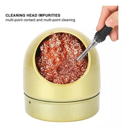 KOOCU KC-599A Welding Head Cleaning Tool – Soldering Iron Tip Cleaner with Metal Wire Ball