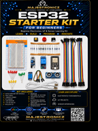 Beginner ESP32 Starter Kit for IoT, Electronics Learning, DIY Projects, School & College Project Practice