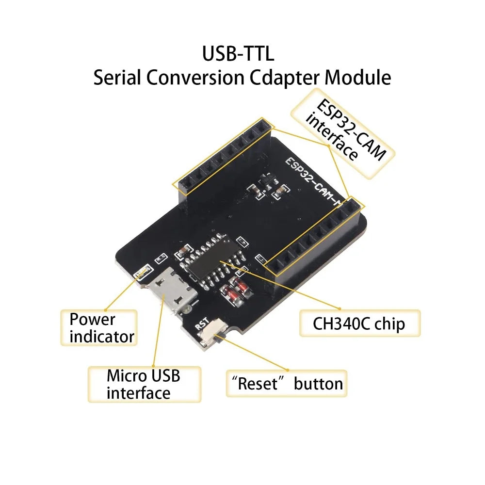 ESP32 Cam Base Board