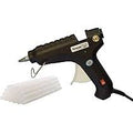 40W hot melt glue gun with trigger and nozzle for crafts, DIY, and electronics repair

