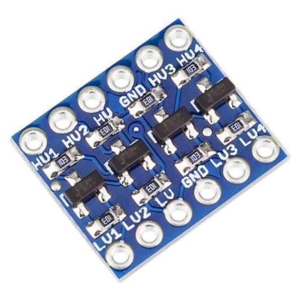4-Channel Bidirectional Logic Level Converter Module – 3.3V to 5V Logic Level Shifter for Arduino, ESP32 and Raspberry Pi