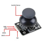 Analog joystick module with XY axis for Arduino and robotics control projects