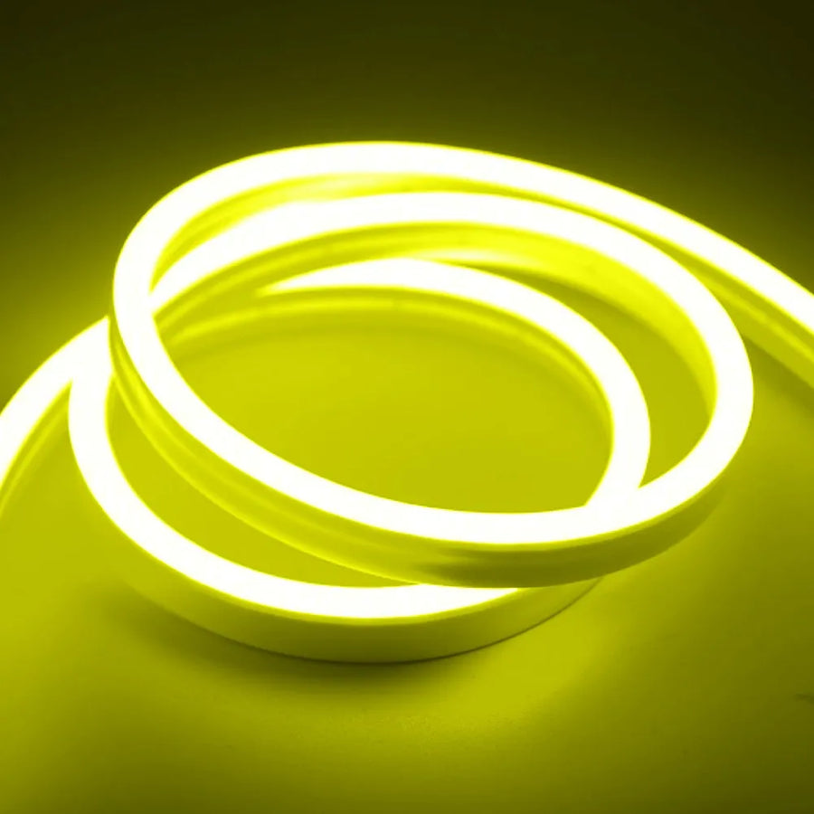 Neon Flexible LED Strip Light -  Lemon yellow - 5M