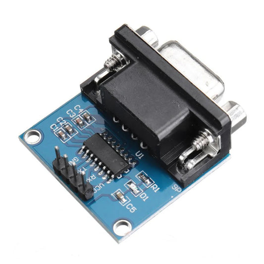 MAX3232 RS232 to TTL Serial Converter Module – DB9 Serial Port Interface Board