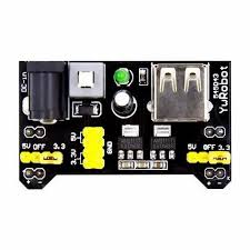 MB102 power supply module for breadboard use