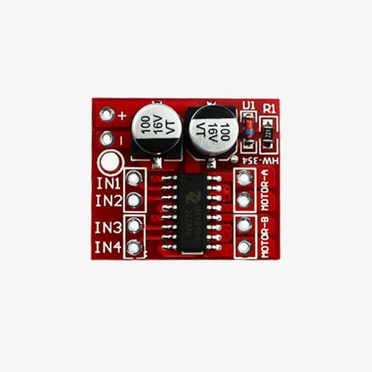 L298N Mini Motor Driver Module | Dual H-Bridge DC Motor Driver Board for Arduino, ESP32 & Robotics Projects