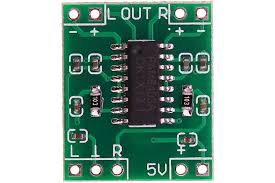 PAM8403 5V 2-channel stereo audio amplifier module for DIY speaker projects