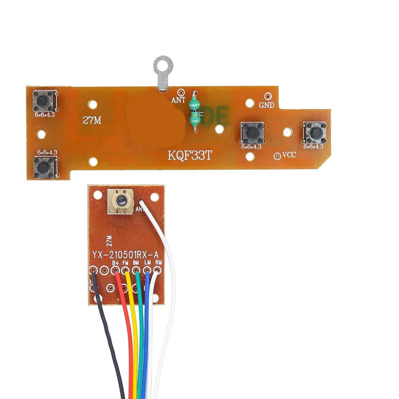 4 Channel 27 MHz RC Board for DIY Remote Control Projects