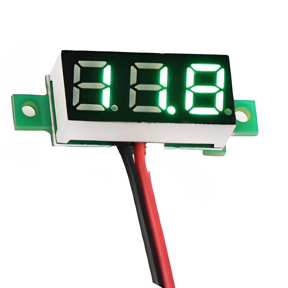 0.28 Inch DC Voltmeter Display | Digital Voltage Meter LED Voltage Indicator Panel Meter for Electronics Projects