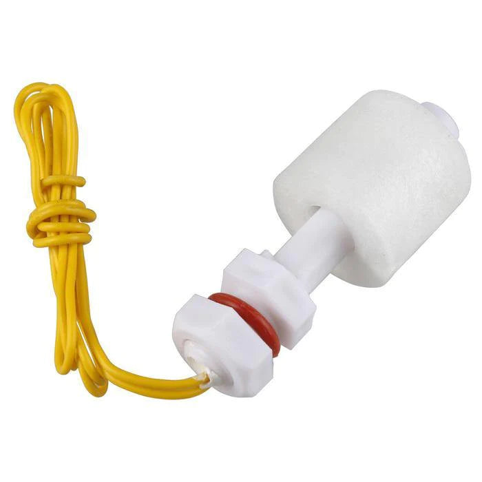 Float switch for liquid level detection in tanks