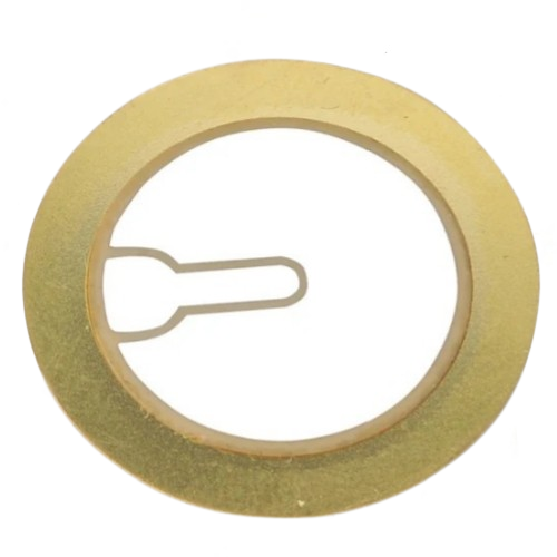 35mm piezoelectric plate for vibration or sound sensing