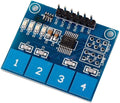 TTP224 4-channel capacitive touch sensor module