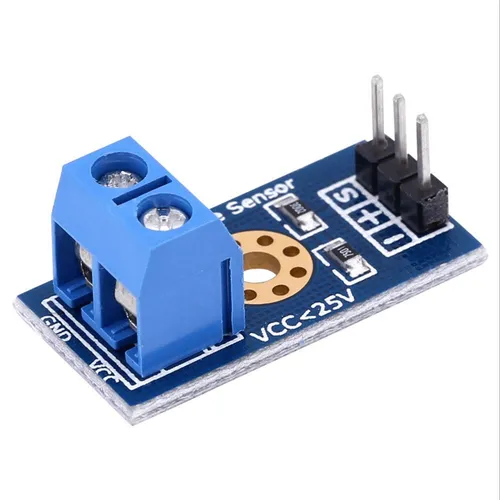 Voltage sensor module for measuring up to 25V DC with Arduino