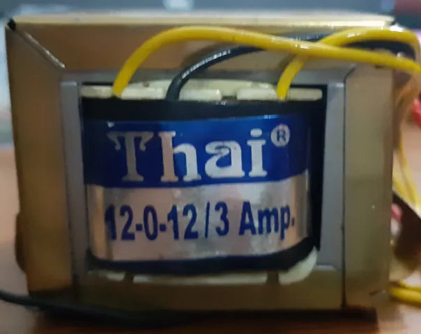 12-0-12 Center-Tapped 3A Transformer