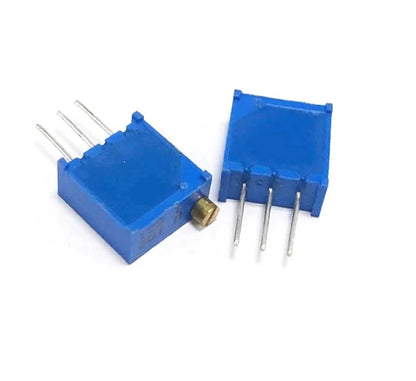 100K Ohm Trimpot – 100KΩ Variable Resistor / Preset Potentiometer for PCB, Arduino & Electronic Circuits