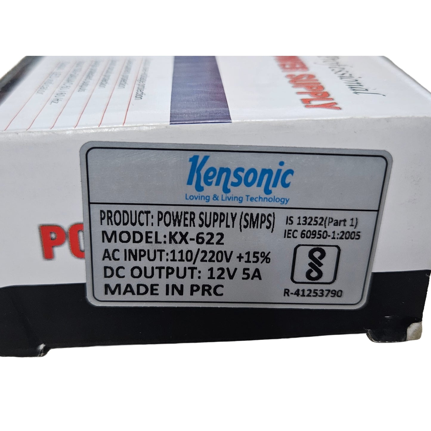 12V 5A AC to DC SMPS Power Supply Module – Metal Body 60W Switching Power Supply