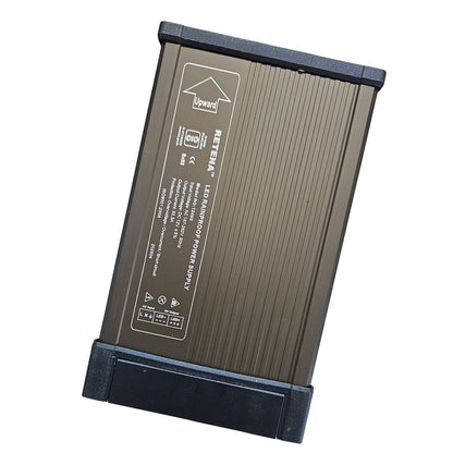 Big 12V 400W LED Rainproof Power Supply SMPS – Constant Voltage LED Driver with Short Circuit Protection