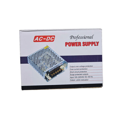 12V 5A AC to DC SMPS Power Supply Module – Metal Body 60W Switching Power Supply
