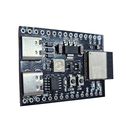 ESP32-C3 Mini Dual USB Development Board – WiFi Bluetooth IoT Module with Type-C and Micro USB