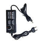 12V 5A Adjustable Power Adapter with Digital Voltage Display – Regulated DC Power Supply Adapter