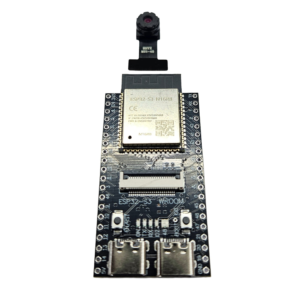 ESP32-S3 N16R8 Development Board with Camera – 16MB Flash, 8MB PSRAM
