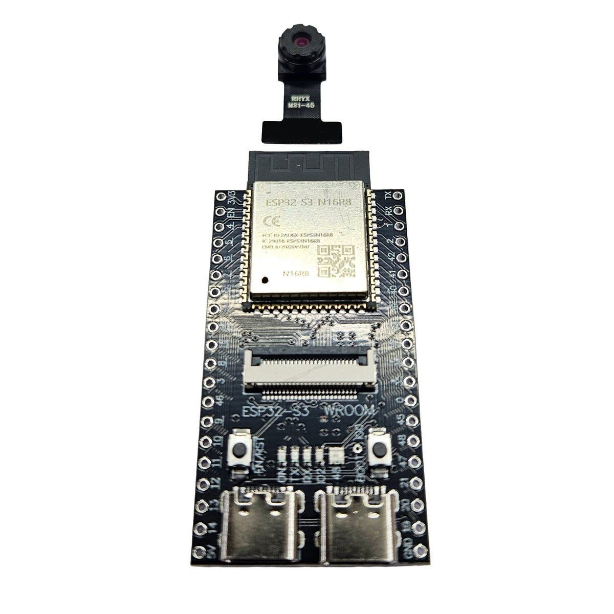 ESP32-S3 N16R8 Development Board with Camera – 16MB Flash, 8MB PSRAM