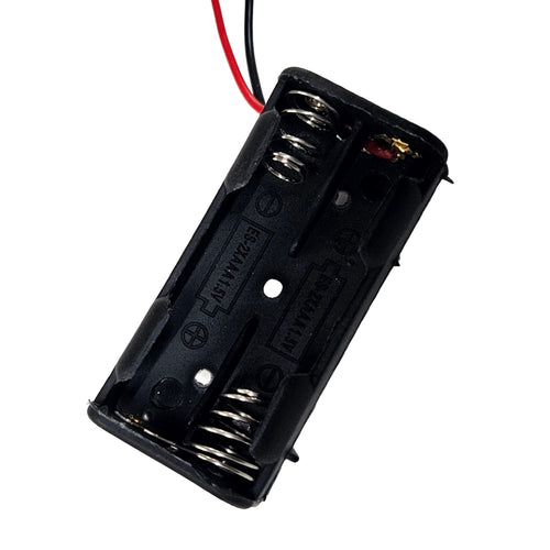 2 × AAA Battery Holder with Wire Leads – 3V Output