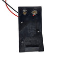 9V Battery Holder with Snap Connector and Wire Leads